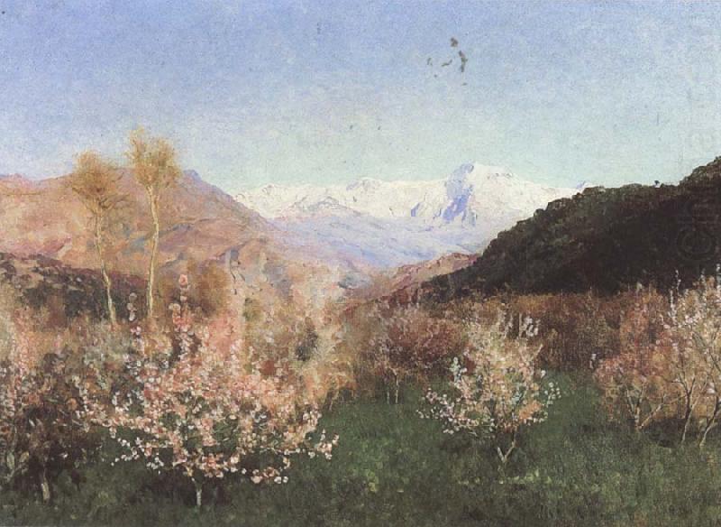 Fruhling in Italy, Levitan, Isaak